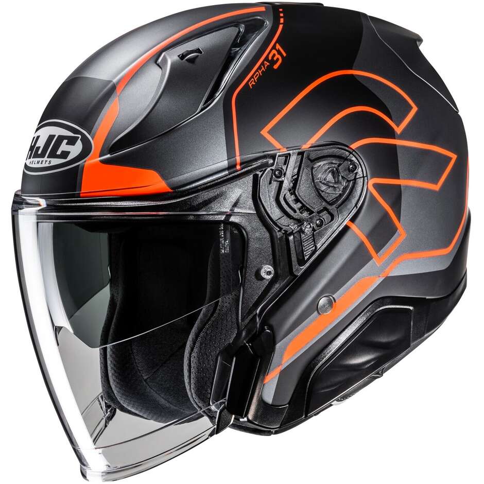 Casque jet moto Hjc RPHA 31 DEREEN MC6HSF