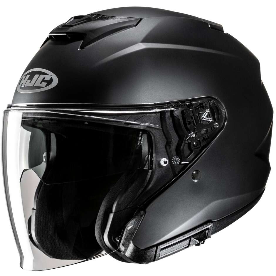 Casque Jet Moto Jet Hjc i31 Semi Plat Noir