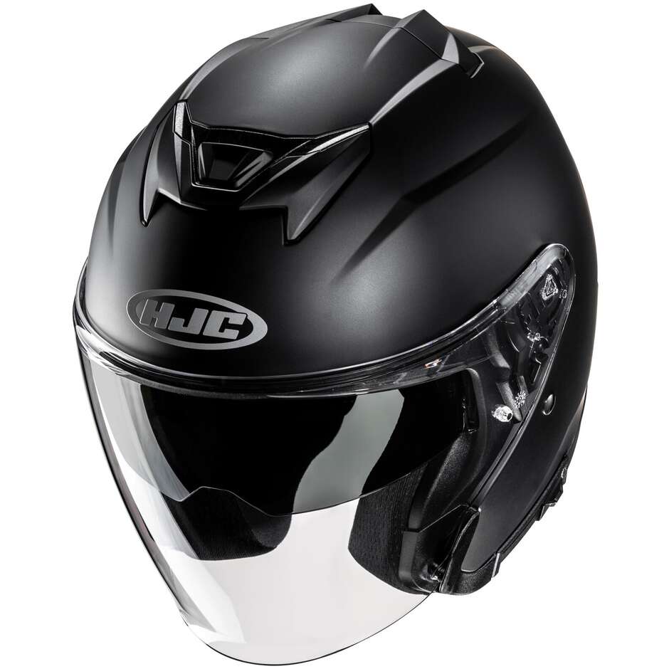 Casque Jet Moto Jet Hjc i31 Semi Plat Noir