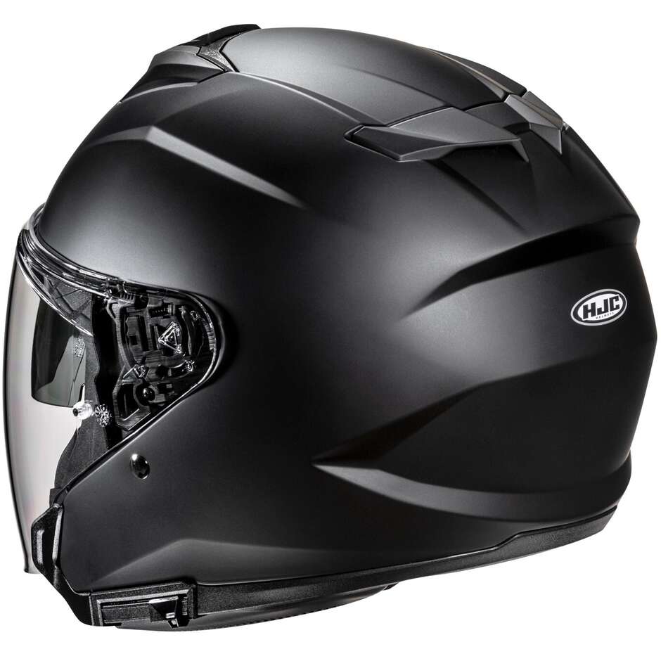 Casque Jet Moto Jet Hjc i31 Semi Plat Noir