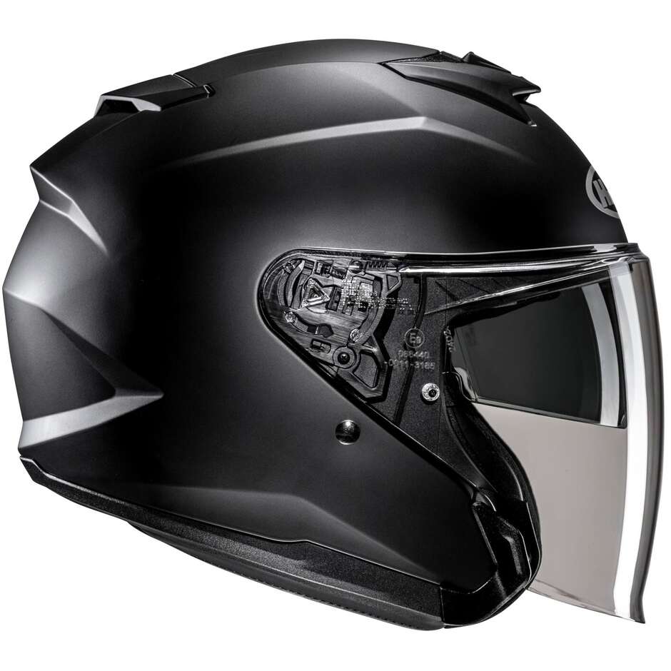 Casque Jet Moto Jet Hjc i31 Semi Plat Noir