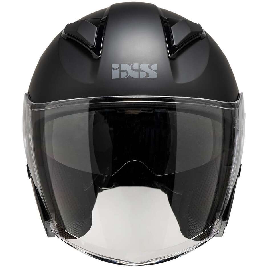 Casque Jet Moto Jet Ixs 868 SV Noir Mat