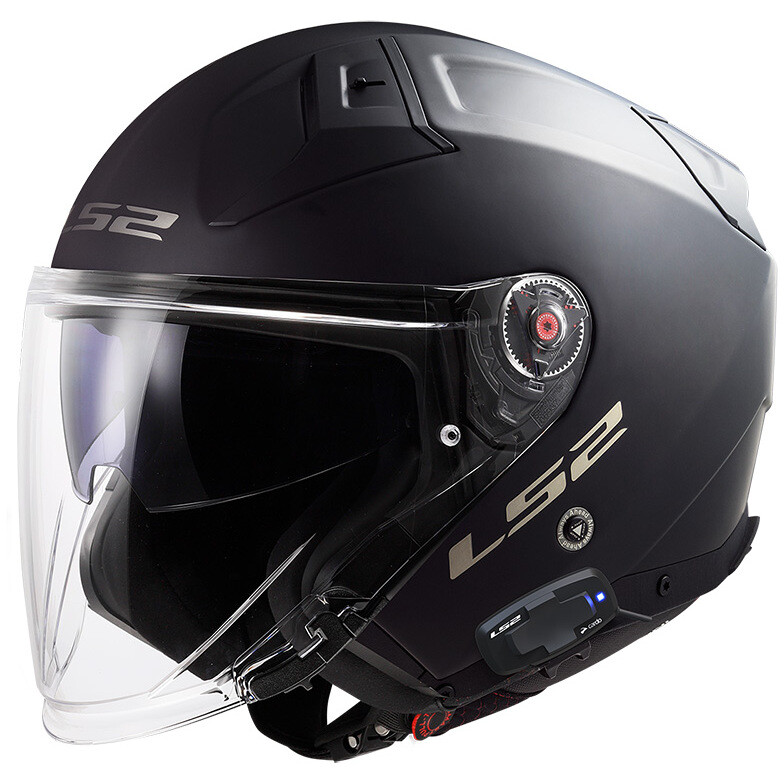 Casque Modulable Moto LS2 ADVANT Noir Mat + Intercom Cardo LS2 4X Préinstallé - Bluetooth, JBL, 1650g - 13