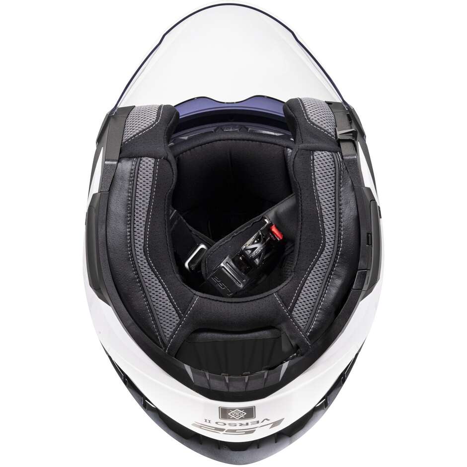 Casque Jet Moto LS2 OF618 VERSO II SOLID Blanc