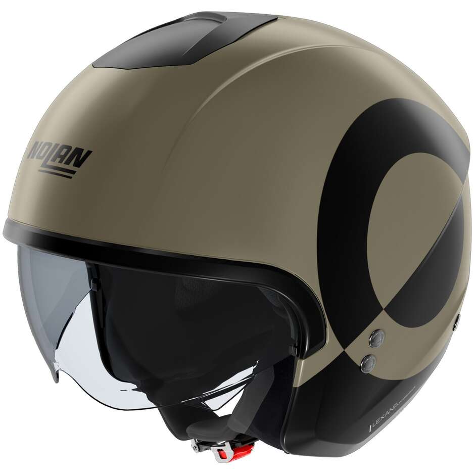 Casque jet Nolan N20-2 Viceversa 343 Stone Black Matt