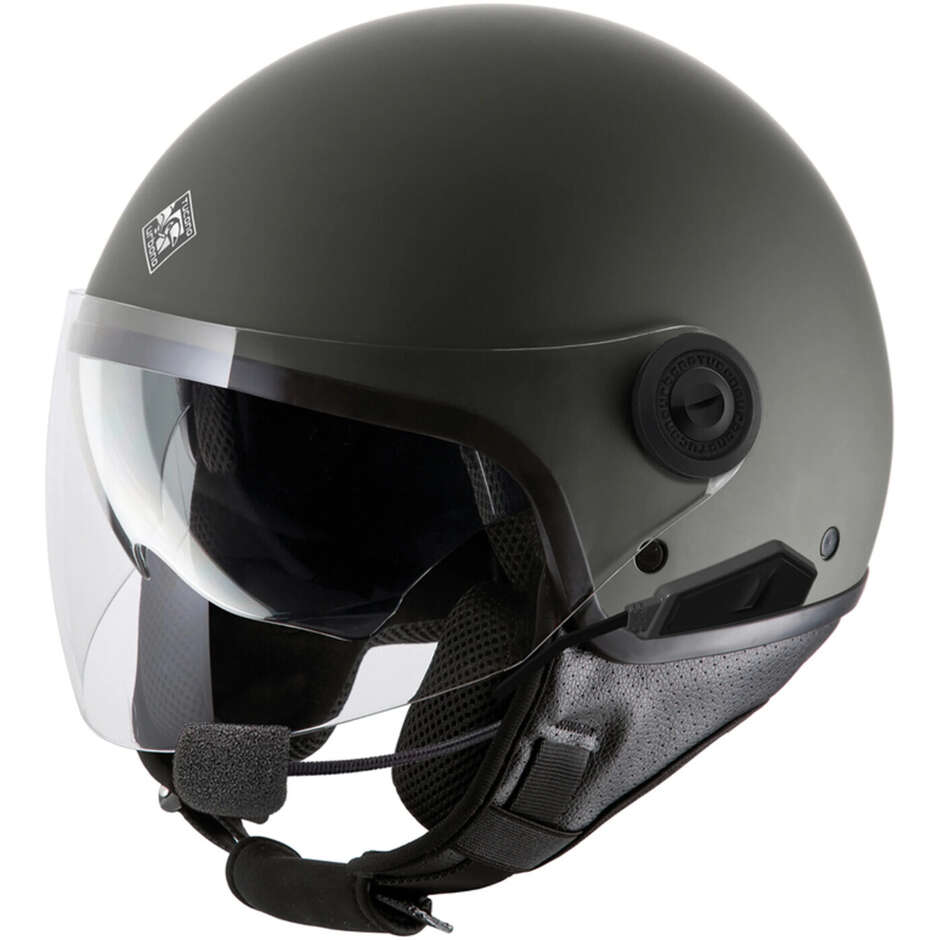 Casque jet Tucano Urbano EL'METTIN 6.0 by MIDLAND® Gris Anthracite Mat
