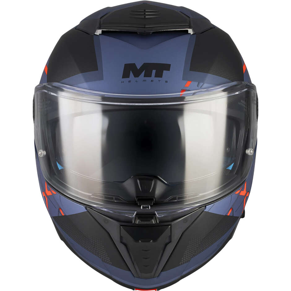 Casque modulable MT Helmets ATOM 2 SV CHANGE C17, multicolore mat