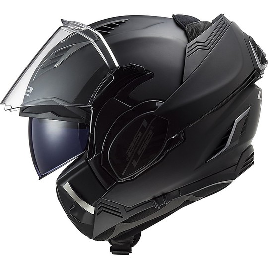 Casque Modulaire Pliable Ls2 FF900 VALIANT 2 Solid Glossy Black