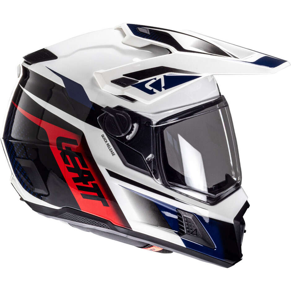 Casque moto aventure Leatt KIT ADV 8.5 V25 Bleu