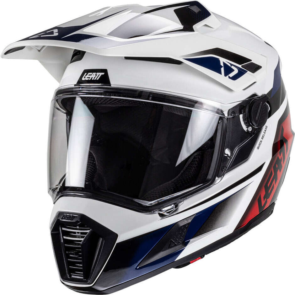 Casque moto aventure Leatt KIT ADV 8.5 V25 Bleu