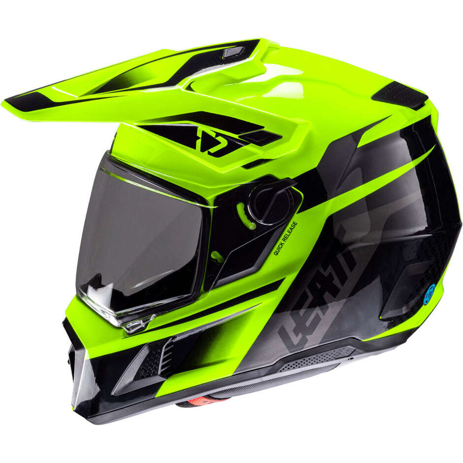 Casque moto aventure Leatt KIT ADV 8.5 V25 Jaune