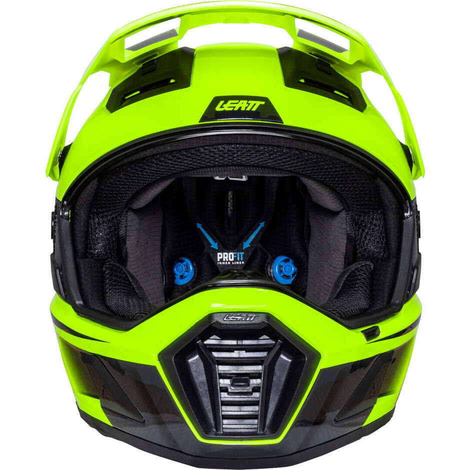 Casque moto aventure Leatt KIT ADV 8.5 V25 Jaune