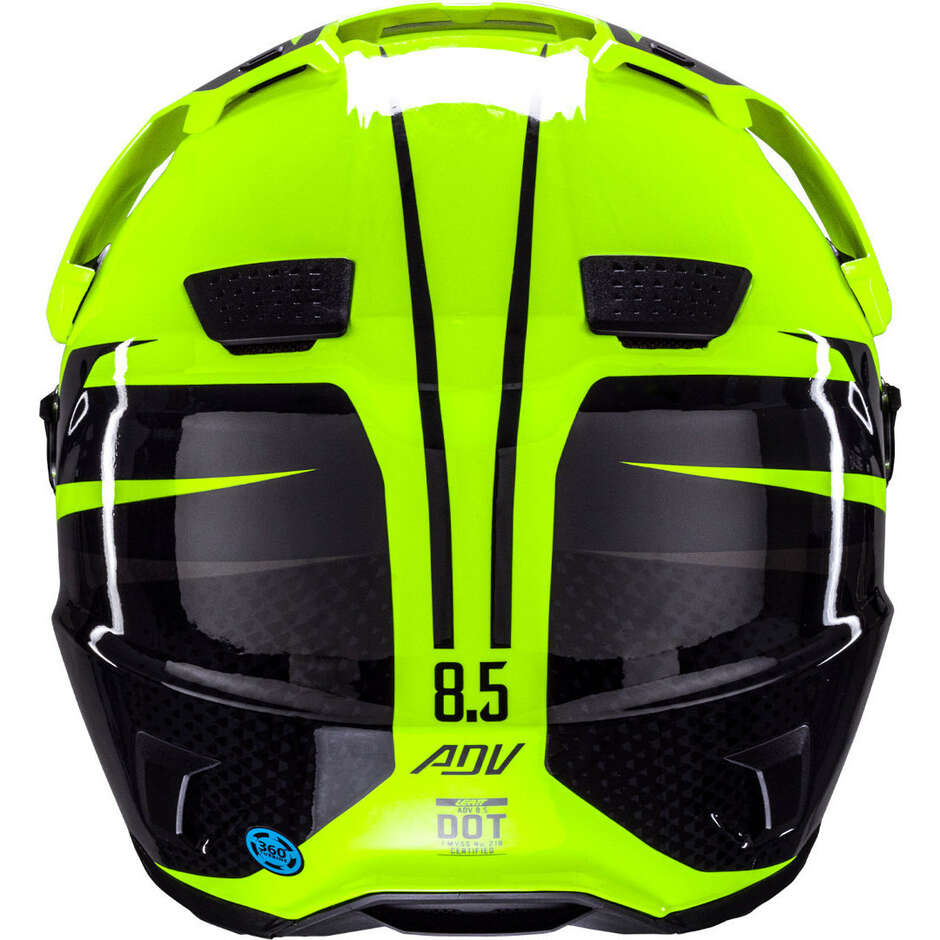 Casque moto aventure Leatt KIT ADV 8.5 V25 Jaune