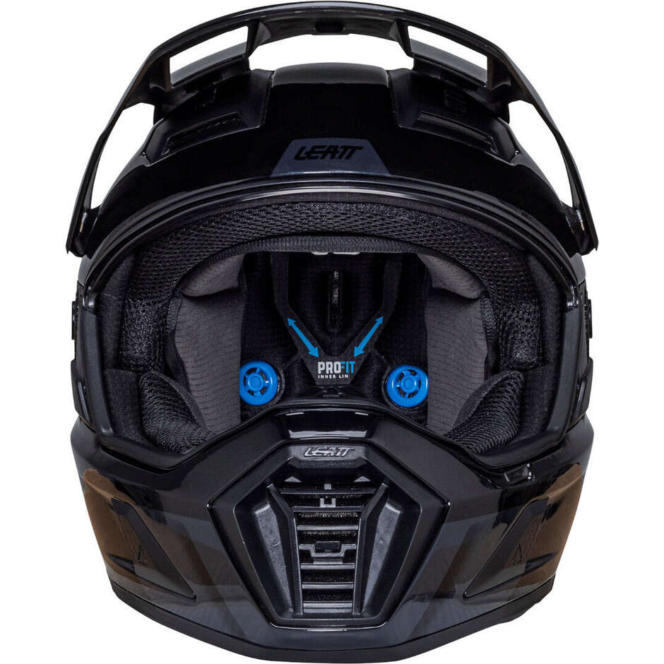 Casque moto aventure Leatt KIT ADV 8.5 V25 Noir