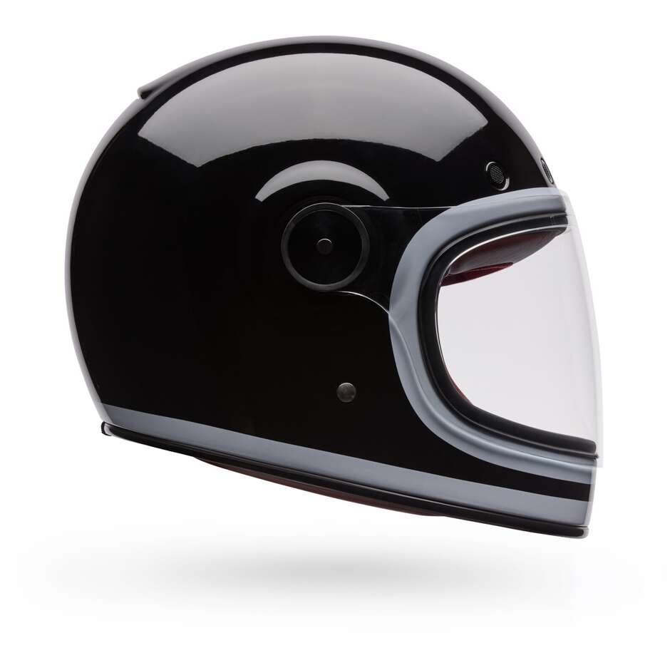 Casque moto Bell BULLITT GT LANE noir et blanc