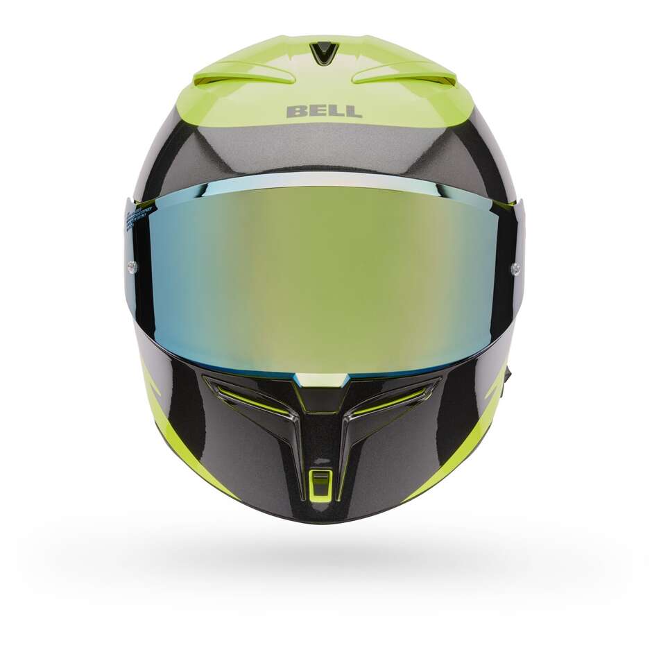 Casque moto Bell LITHIUM MIPS PLUS FLUID jaune fluo