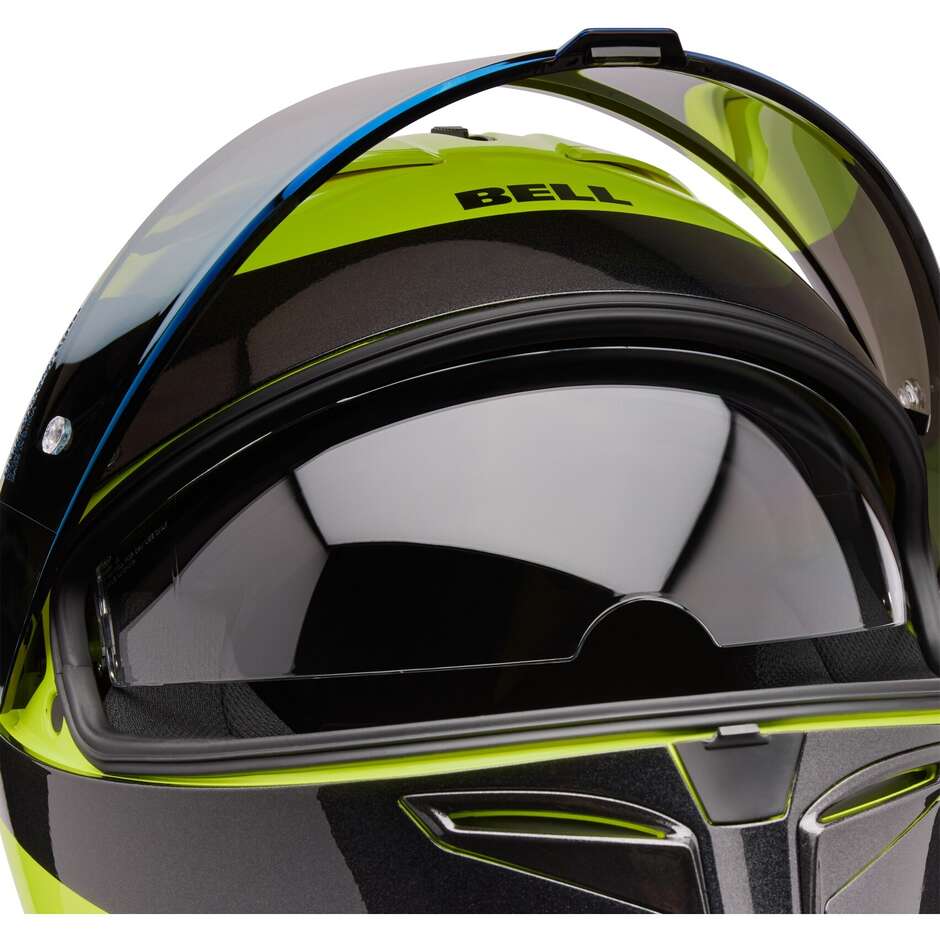 Casque moto Bell LITHIUM MIPS PLUS FLUID jaune fluo