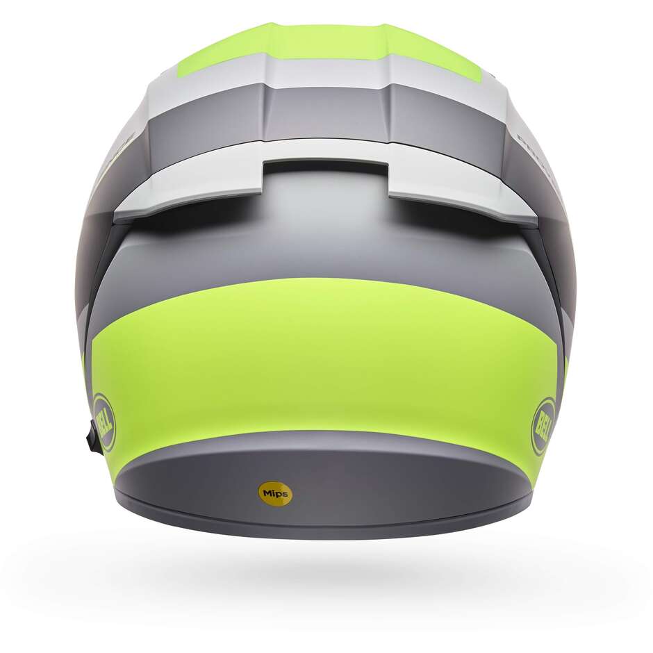 Casque moto Bell LITHIUM MIPS TECH Jaune Gris