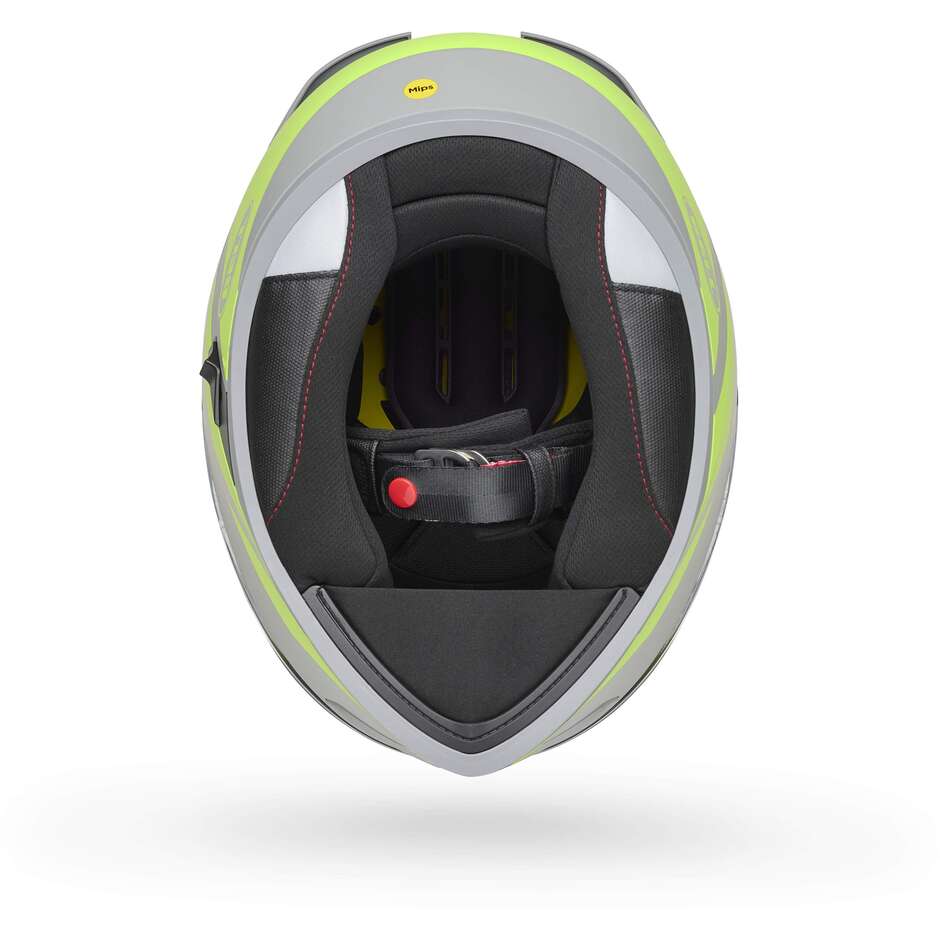 Casque moto Bell LITHIUM MIPS TECH Jaune Gris