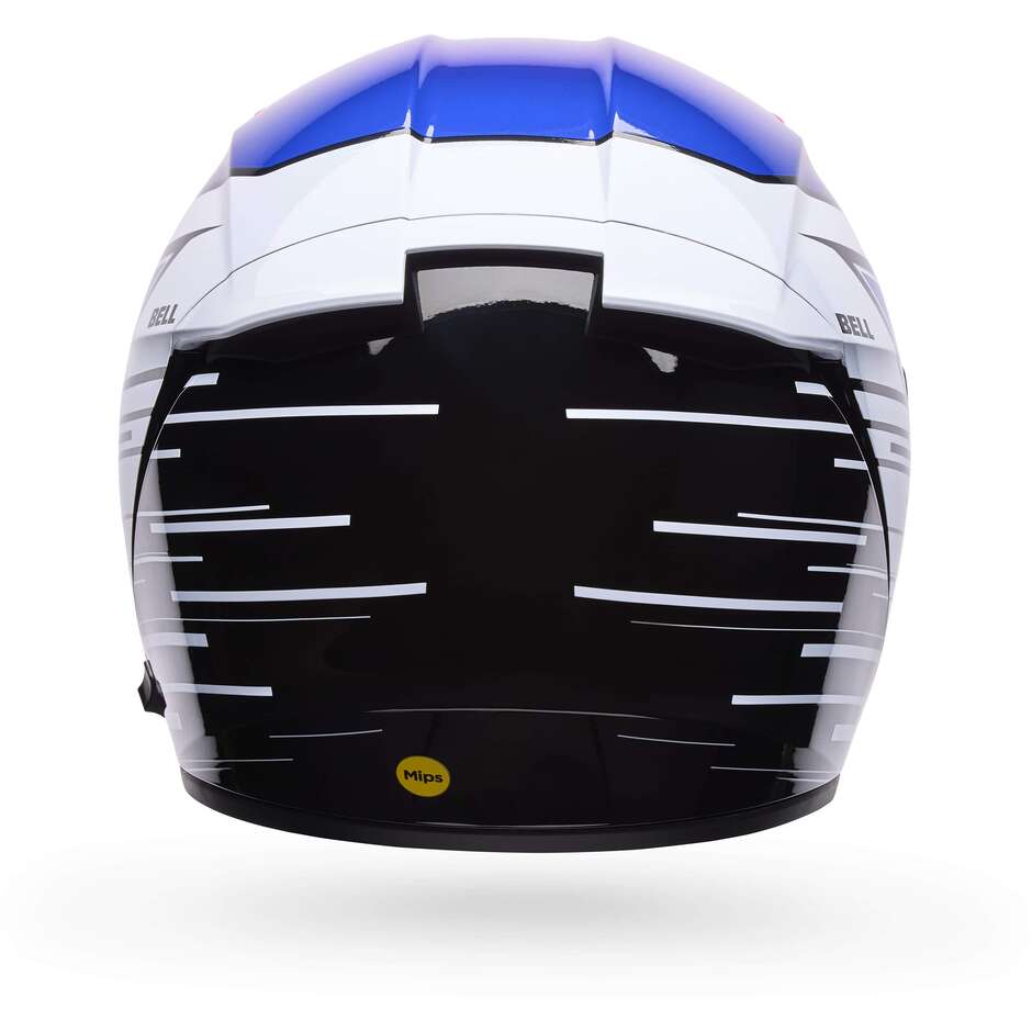 Casque moto Bell LITHIUM MIPS TRANSITION Violet Blanc