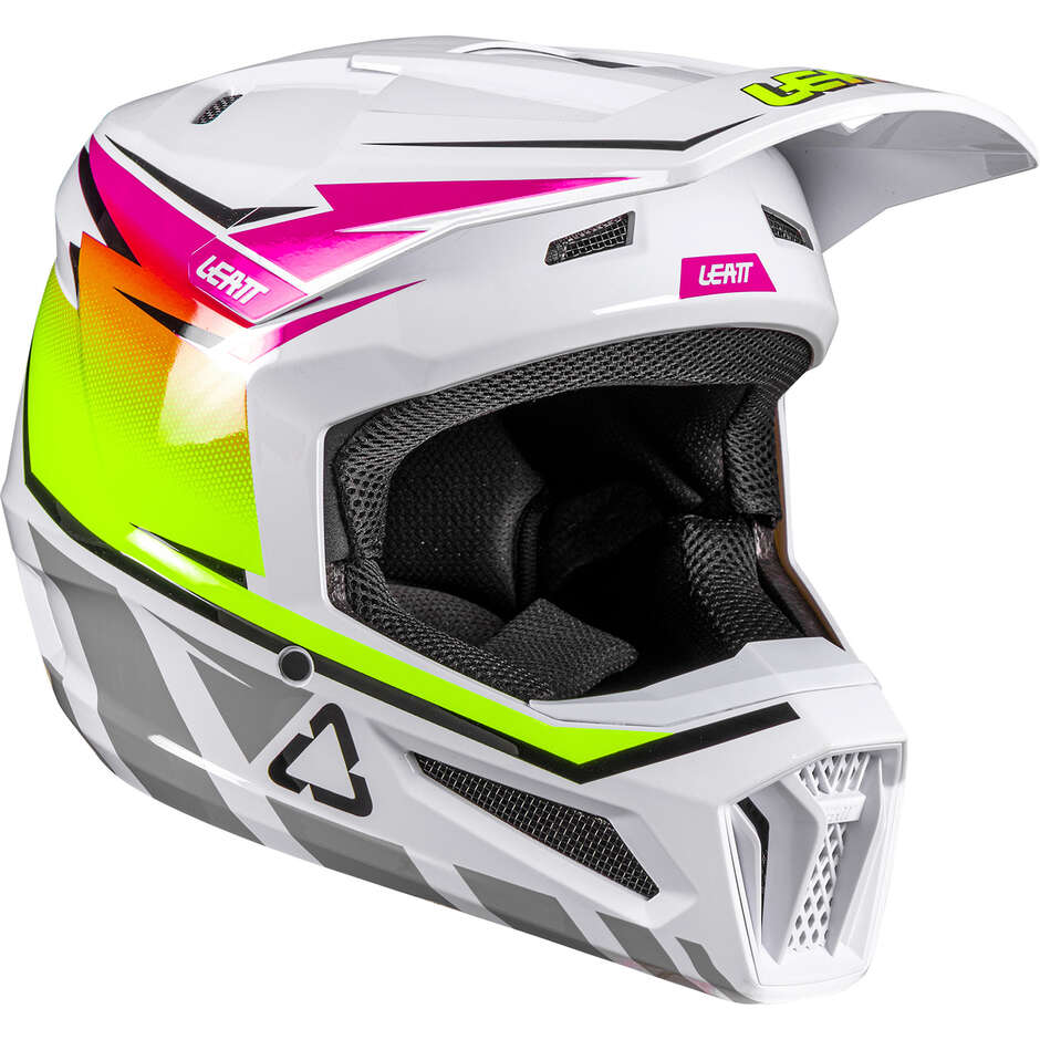 Casque Moto Cross 2.5 - V26 Leatt Rose