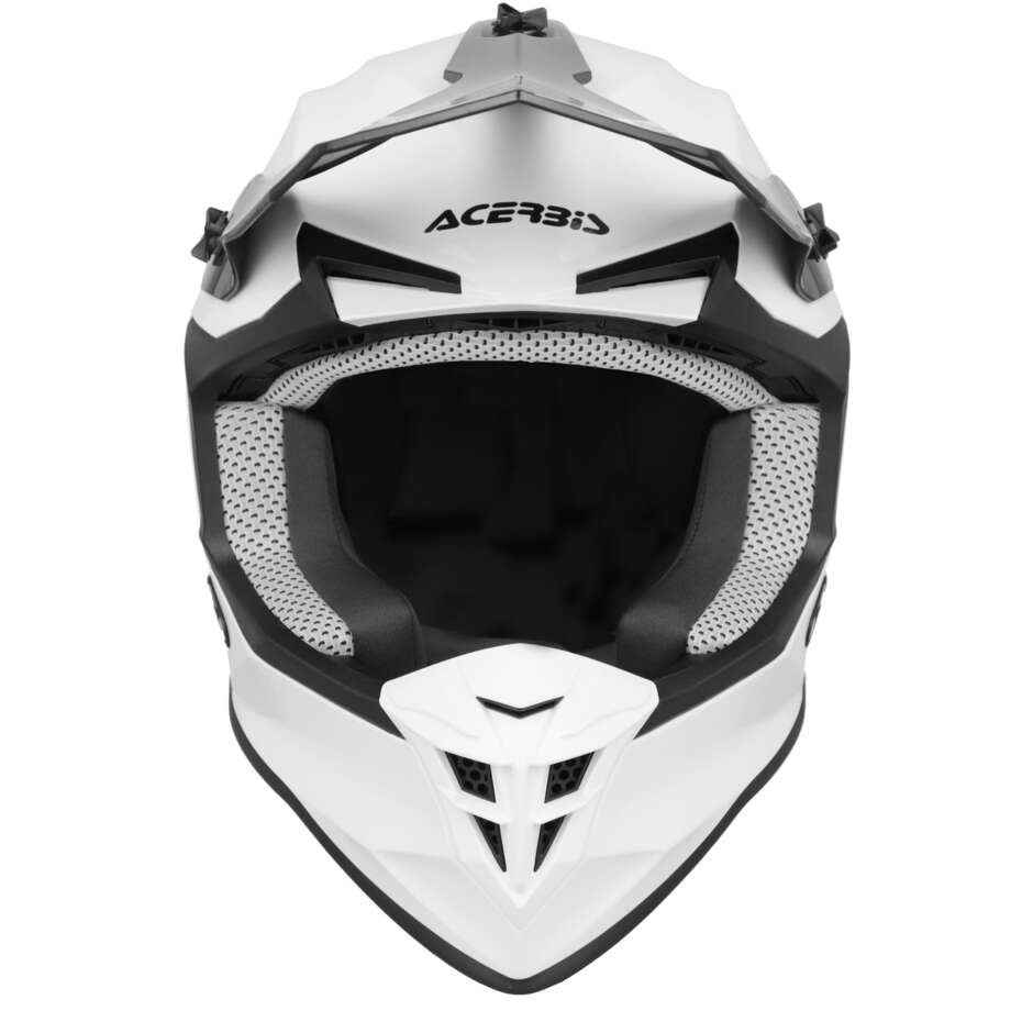 Casque Moto Cross Acerbis LINEAR 2206 Blanc 2