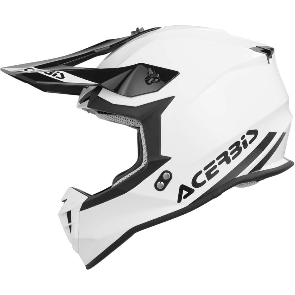 Casque Moto Cross Acerbis LINEAR 2206 Blanc 2