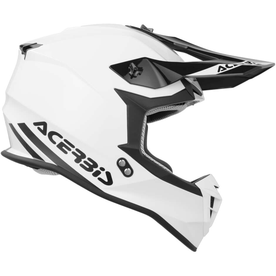 Casque Moto Cross Acerbis LINEAR 2206 Blanc 2