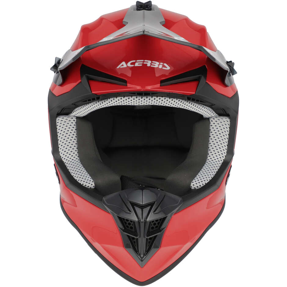 Casque Moto Cross Acerbis LINEAR 2206 Rouge