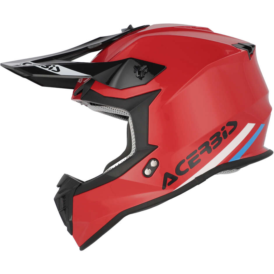 Casque Moto Cross Acerbis LINEAR 2206 Rouge