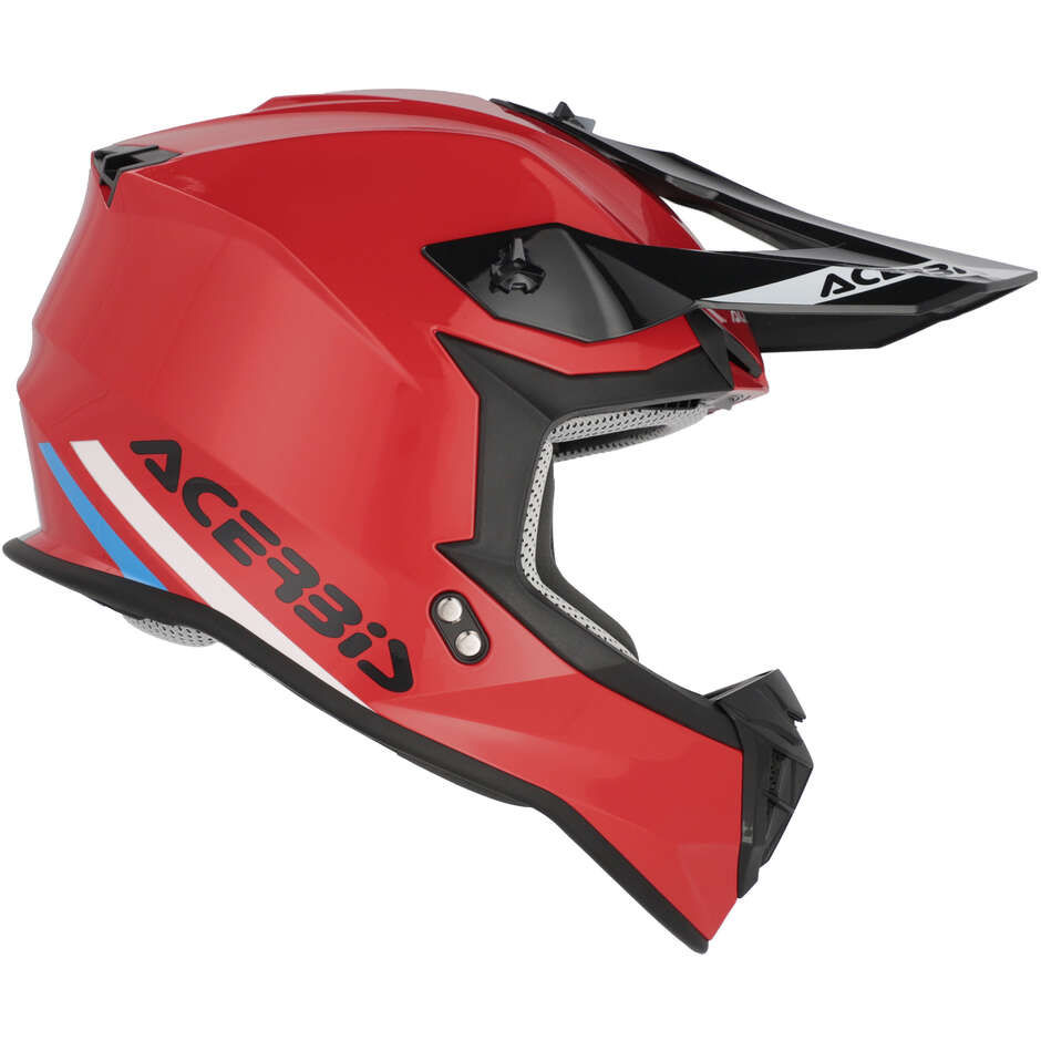 Casque Moto Cross Acerbis LINEAR 2206 Rouge