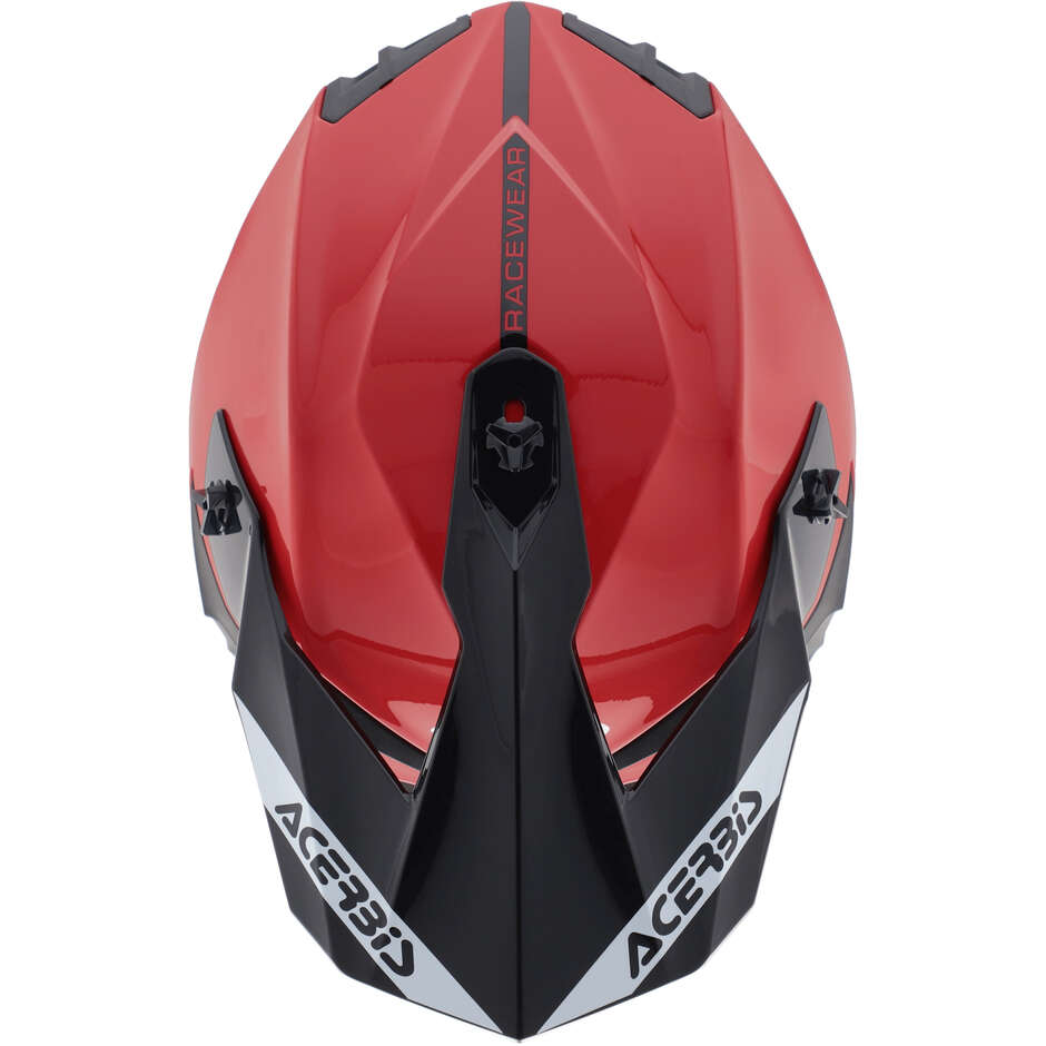 Casque Moto Cross Acerbis LINEAR 2206 Rouge