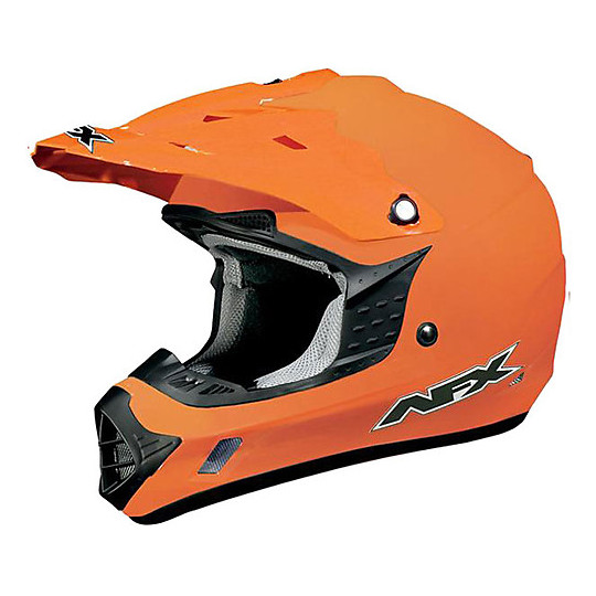 Casque Moto Cross Enduro Afx FX-17 Monocolor Orange