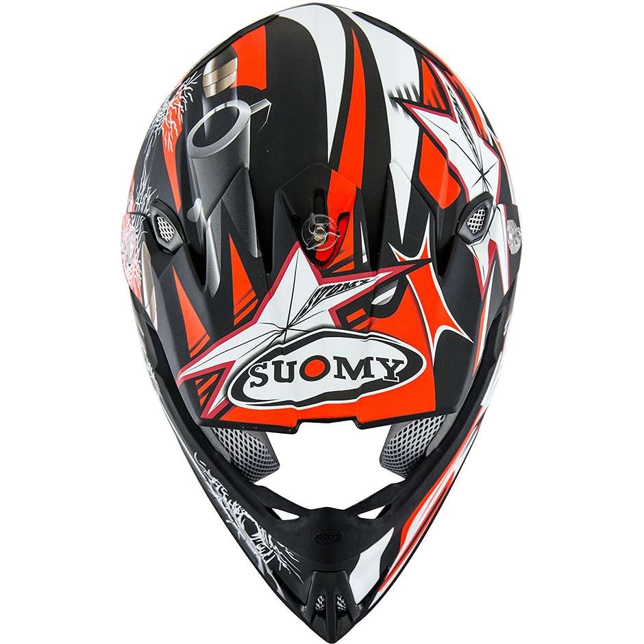 Casque Moto Cross Enduro EN FIBRE Suomy MR JUMP BULLET Noir Mat