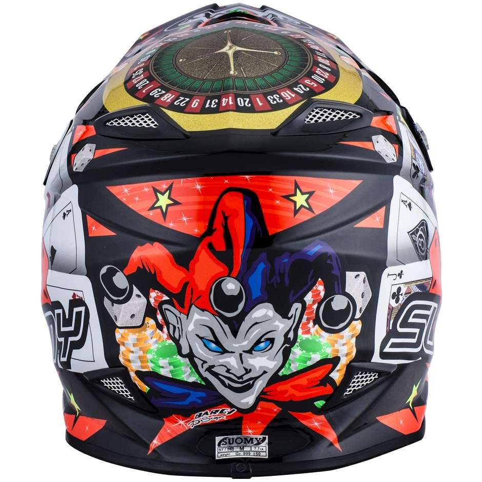 Casque Moto Cross Enduro EN FIBRE Suomy MR JUMP JACKPOT Noir