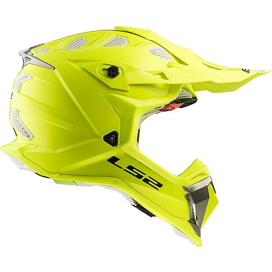 Casque Moto Cross Enduro LS2 MX 470 Subverter Yellow Fluo