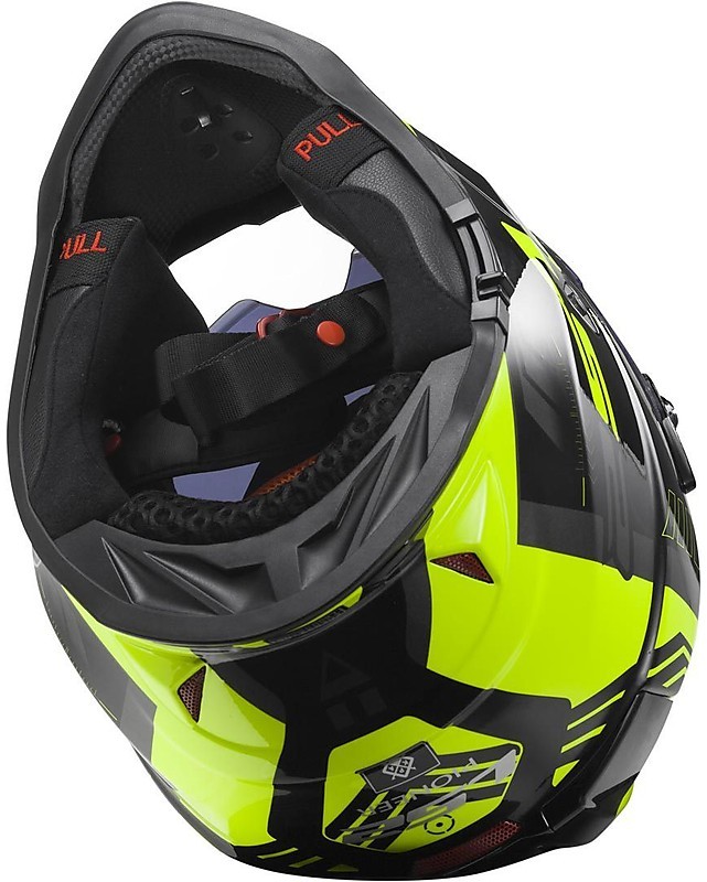 Casque Moto Cross Enduro LS2 MX436 Pioneer Trigger Black / Hi-Vision ...