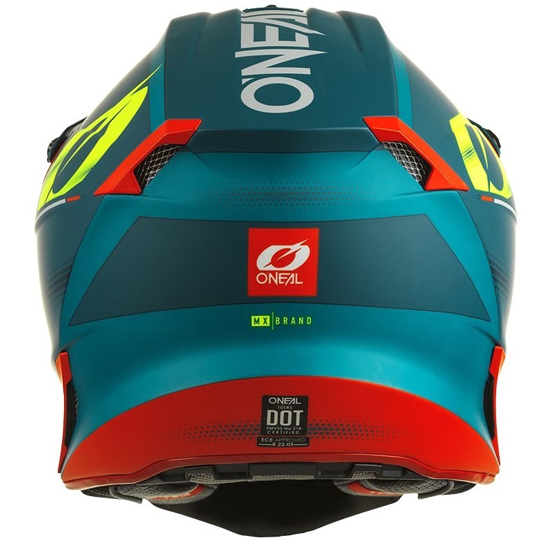 Casque Cross EOLE Advance Bleu Rouge - Homologué ECE R 22.06 - XS (53-54cm)