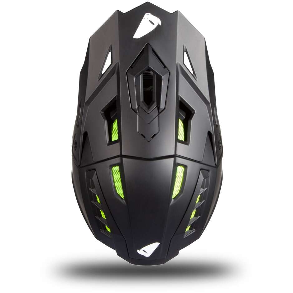 Casque Moto Cross Enduro Ufo ECHUS Noir Mat