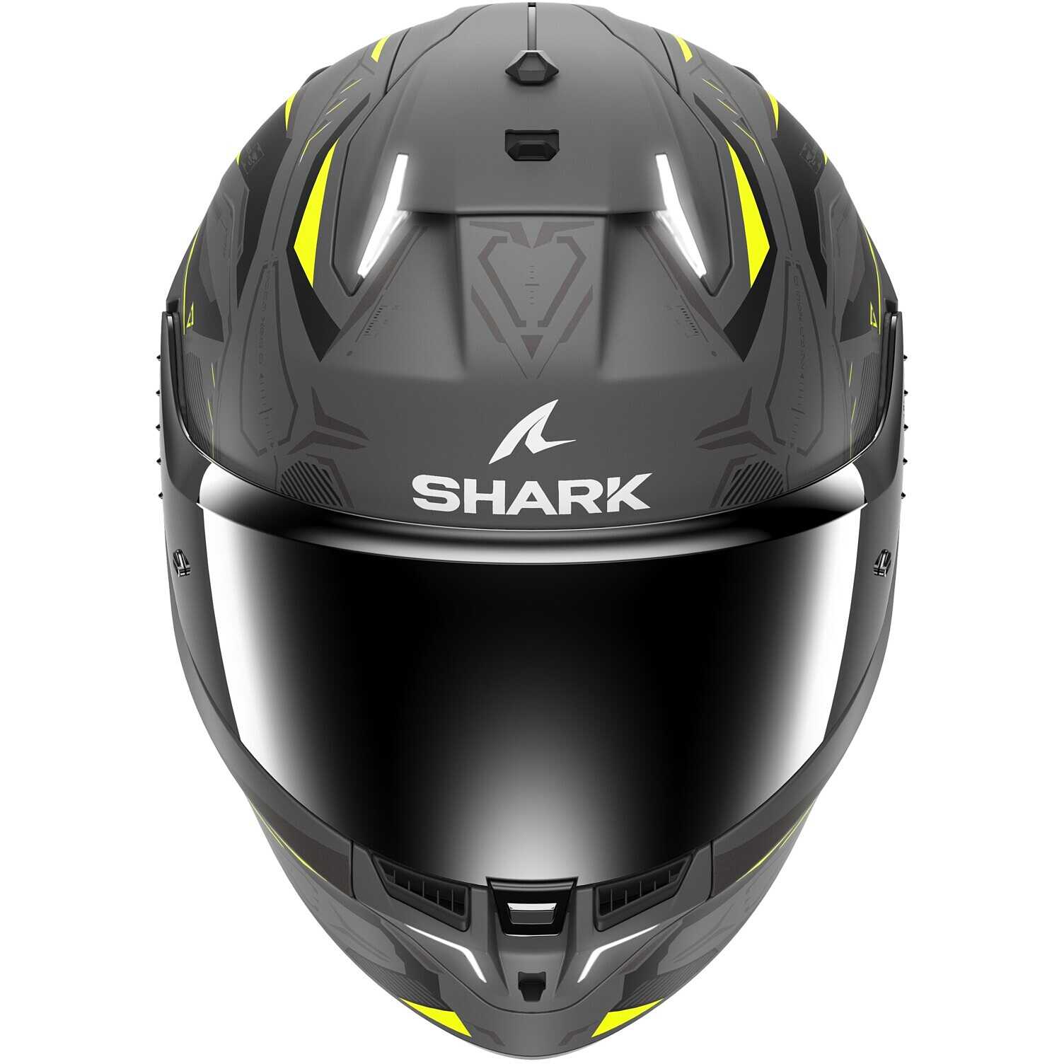 Casque Moto Intégral Shark D-SKWAL 3 SIZLER Noir Anthracite Rouge