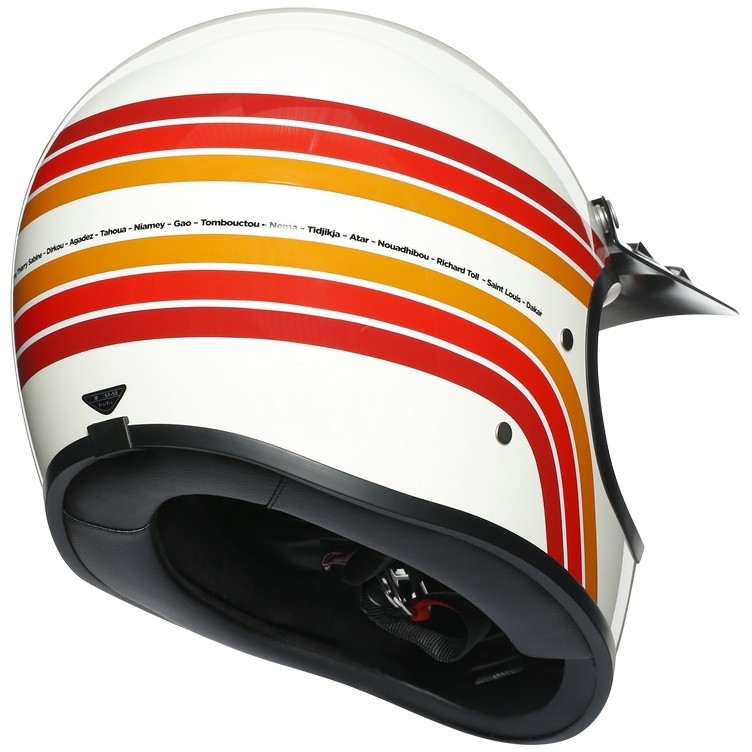Support de casque moto personnalisé Kleur Zwart Marquages AGV