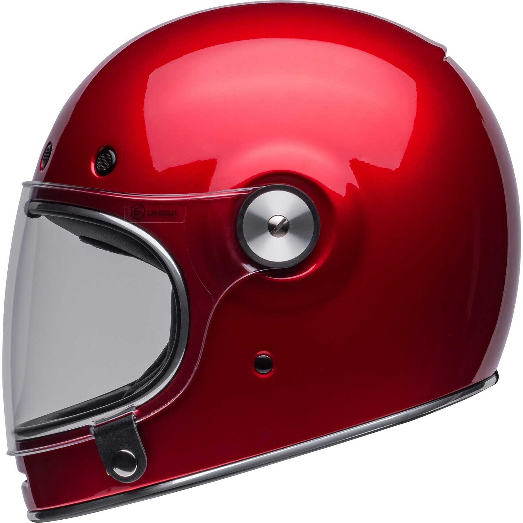 casque classique de moto vintage avec des lunettes à partir d'une