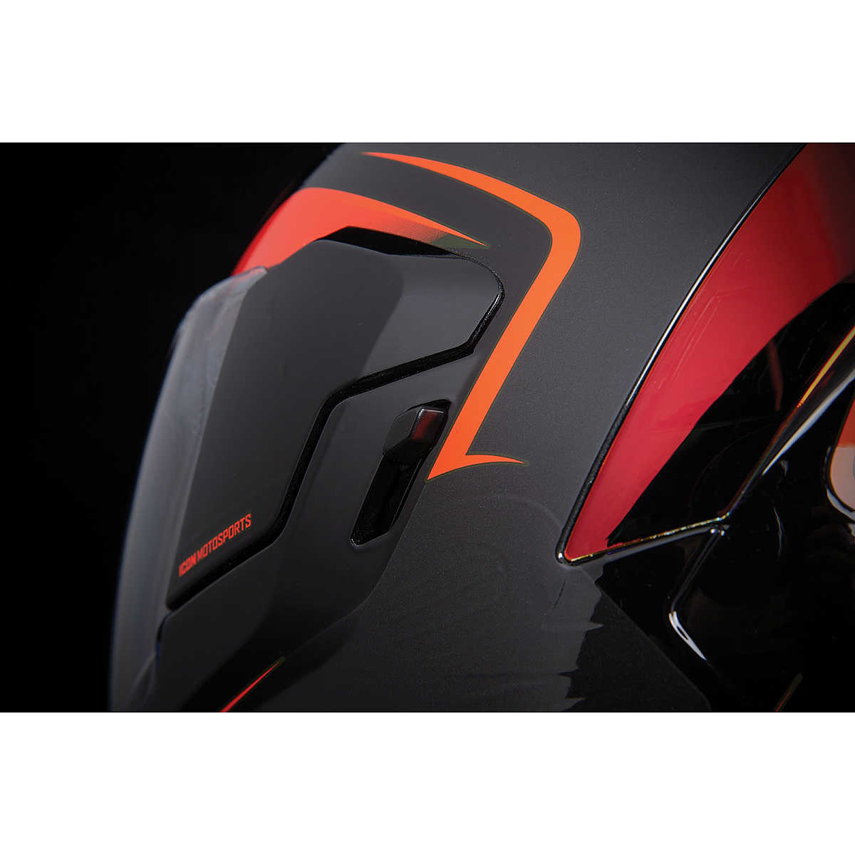 Casque Moto Intégral Double Visière Icon AIRFLITE Raceflit Rouge Vente en  Ligne 