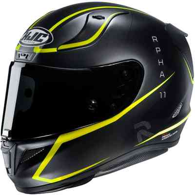 Casque moto enfant HJC C10 GETI JAUNE FLUO - IXTEM MOTO