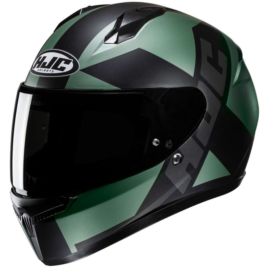 HJC Casque Moto Intégral Enfant C10 GETI MC3HSF - Homologué ECE 22.06, Léger Et Ventilé