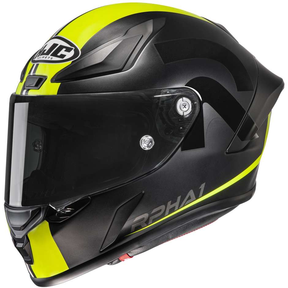 Casque Intégral Moto HJC RPHA 1 Ben Spies Replica - Homologué ECE 22.06 & FIM, Fibre Carbone/verre, Poids ~1500g, écran Pinlock Inclus