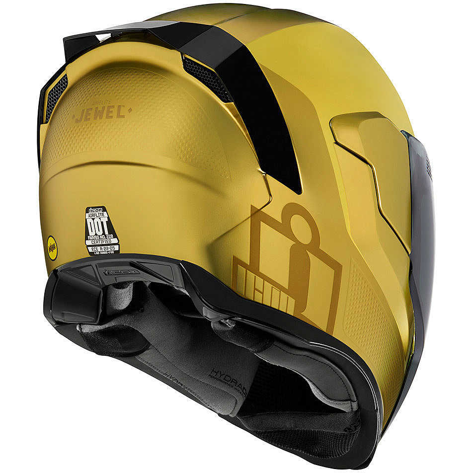 Casque Moto Intégral Double Visière Icon AIRFLITE Raceflit Rouge Vente en  Ligne 