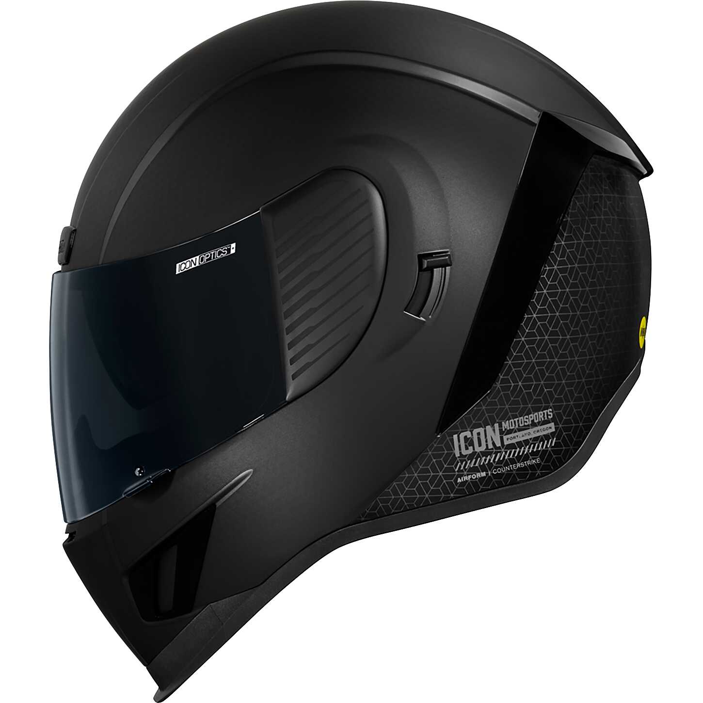 Casque moto intégral Icon AIRFORM Counterstrike MIP Noir Vente en Ligne ...