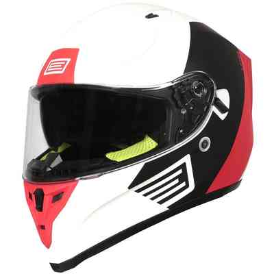 Casque de moto intégral Origine STRADA REVOLUTION Vert Rouge Noir