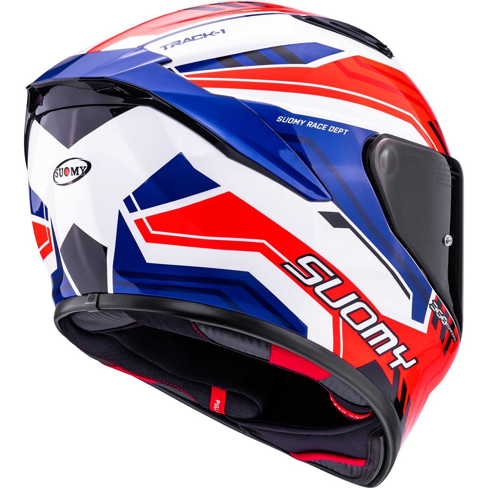 Casque Moto SUOMY Tmls All-In - Blanc/Orange - Taille 59/61cm - Neuf